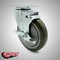 Service Caster 5 Inch SS Gray Polyurethane Swivel Top Plate Caster with Brake SCC-SS20S514-PPUB-TLB - alternate 1